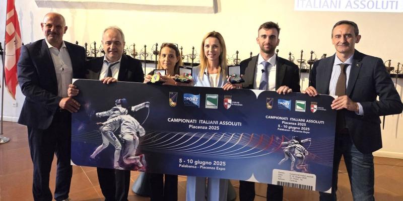 Piacenza ospita i Campionati Italiani Assoluti di Scherma 2025: al via il conto alla rovescia.